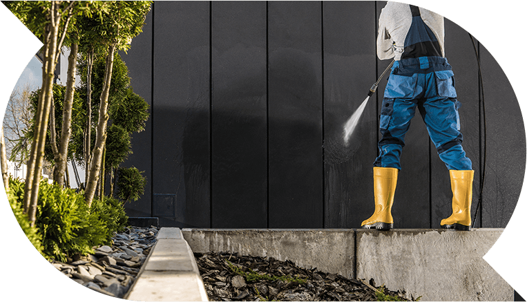 nettoyage de façade bâtiment professionnel à braine-l’alleud – Belgique